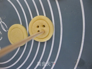 纽扣饼干的做法步骤：11