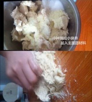 西瓜吐司(中种北海道吐司)的做法步骤：2