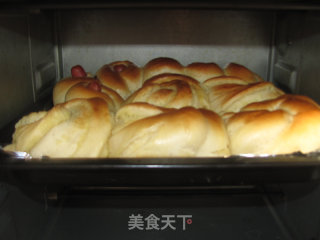 香味浓郁的椰蓉面包的做法步骤：14