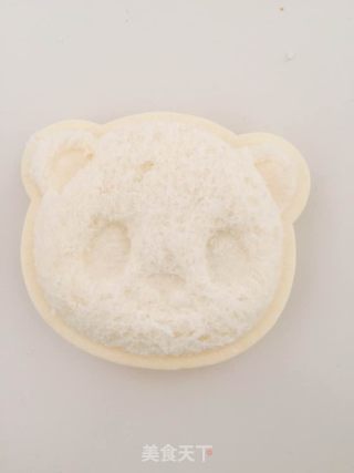 甜甜熊猫三明治的做法步骤：7