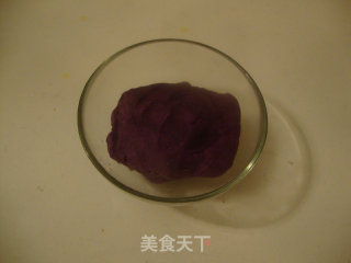 苦瓜紫薯圈的做法步骤：1