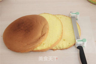 【番茄配方】圣诞老人奶油蛋糕——圣诞夜的必备蛋糕哦的做法步骤：4