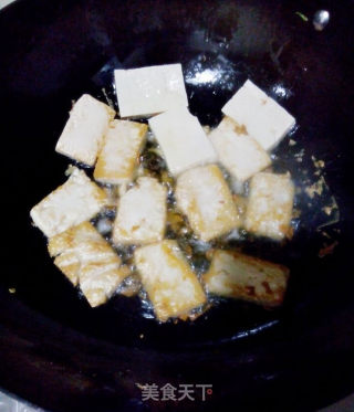 青椒炒豆腐的做法步骤：3