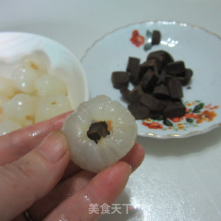 荔枝牛奶爽的做法步骤：3