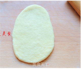 萌挞挞滴圣诞老人面包来啦的做法步骤：2