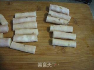 香酥山药卷爆竹的做法步骤：3