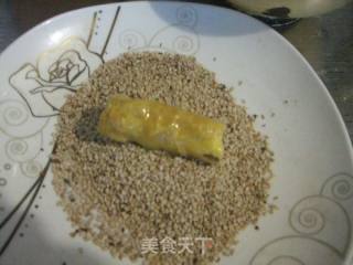 香酥山药卷爆竹的做法步骤：9