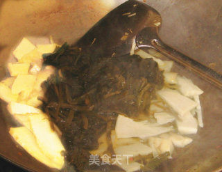 雪菜冬笋的做法步骤：5