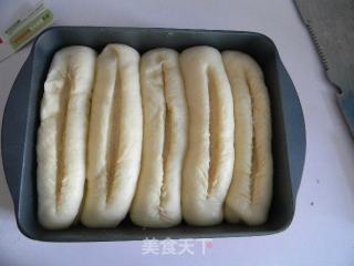 全奶蛋黄椰蓉排包的做法步骤：12