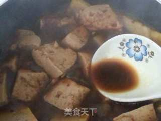 豆豉酱烧老豆腐的做法步骤：9