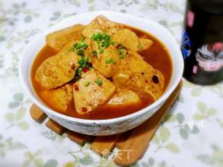 豆豉酱烧老豆腐的做法步骤：10