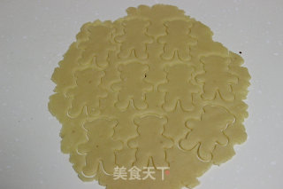 可爱小熊饼干的做法步骤：7