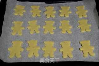 可爱小熊饼干的做法步骤：8