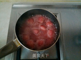 蛋白饼佐酒渍草莓优格的做法步骤：14