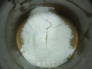 橙香黑糖玛德琳——有爱的小蛋糕的做法步骤：5