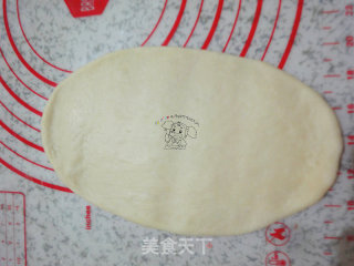 鲜奶雪露面包的做法步骤：4