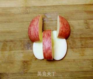 苹果天鹅的做法步骤：3