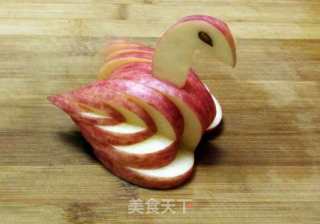 苹果天鹅的做法步骤：10