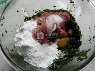 荠菜肉圆汤的做法步骤：6