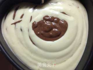 斑马纹蛋糕的做法步骤：9