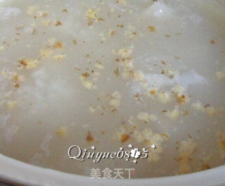 核桃山药茯苓粥的做法步骤：7