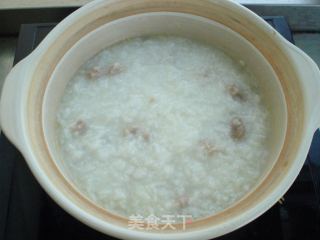 天儿凉来点热乎的——蔬菜瘦肉粥的做法步骤：7