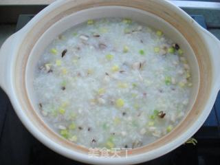 天儿凉来点热乎的——蔬菜瘦肉粥的做法步骤：10