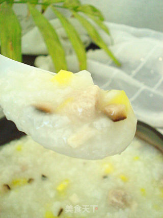 天儿凉来点热乎的——蔬菜瘦肉粥的做法步骤：12