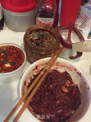 葱炒羊肝的做法步骤：6