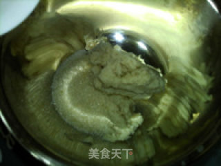 豆渣甜松饼的做法步骤：2