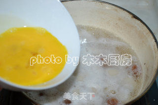 甜酒桂圆冲鸡蛋的做法步骤：6