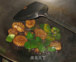 青椒炒素腰花的做法步骤：9