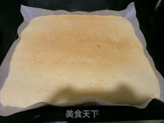 抹茶蛋糕卷的做法步骤：6