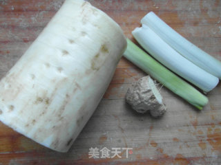 炸白萝卜素丸子的做法步骤：1
