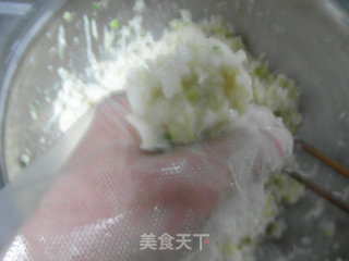 炸白萝卜素丸子的做法步骤：7