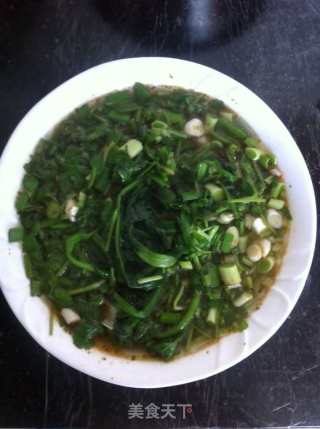 上汤菠菜的做法步骤：7