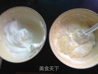 彩珠戚风蛋糕卷的做法步骤：5