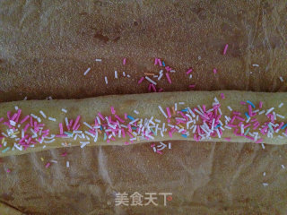 彩珠戚风蛋糕卷的做法步骤：12