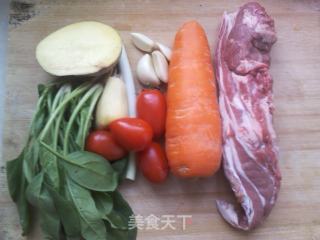 新疆羊肉汤饭的做法步骤：1