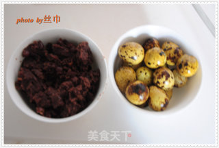 鹌鹑豆沙螺丝酥的做法步骤：1