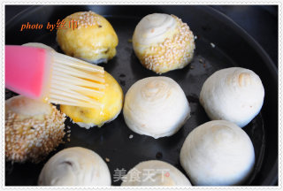 鹌鹑豆沙螺丝酥的做法步骤：22