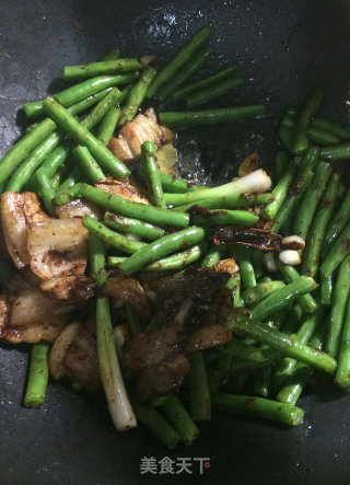 五花肉豆角土豆焖面（生面焖制）的做法步骤：4