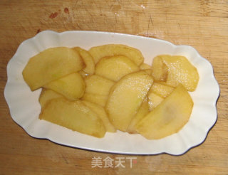 苹果炒里脊的做法步骤：10