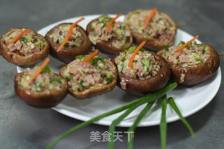 芝士烤香菇串的做法步骤：5