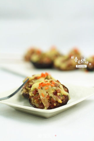 芝士烤香菇串的做法步骤：11
