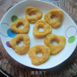 炸南瓜圈的做法步骤：8