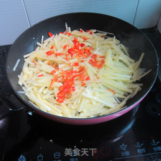 干锅土豆丝的做法步骤：7