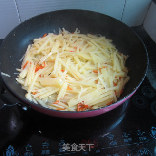 干锅土豆丝的做法步骤：9