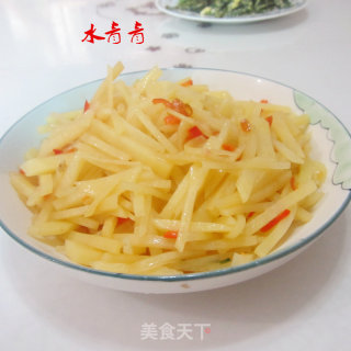 干锅土豆丝的做法步骤：10