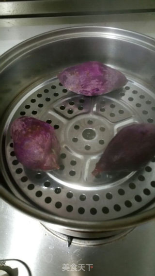 紫薯南瓜饼的做法步骤：4